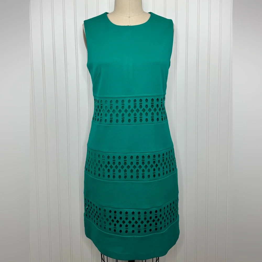 Laundry‎ by Shelli Segal Fit & Flare Sleeveless Lined Dress Size 10 - Picture 3 of 9